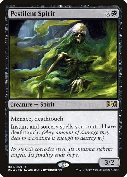Pestilent Spirit, Ravnica Allegiance 81