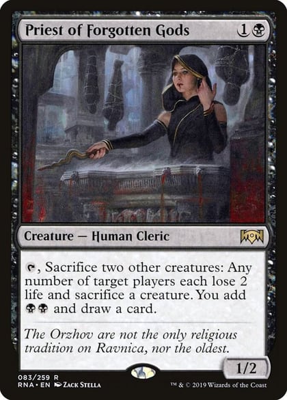 Priest of Forgotten Gods, Ravnica Allegiance 83