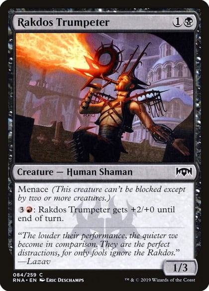 Rakdos Trumpeter, Ravnica Allegiance 84