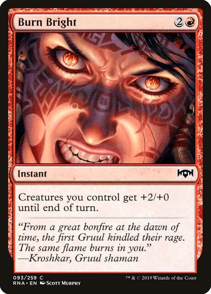 Burn Bright, Ravnica Allegiance 93