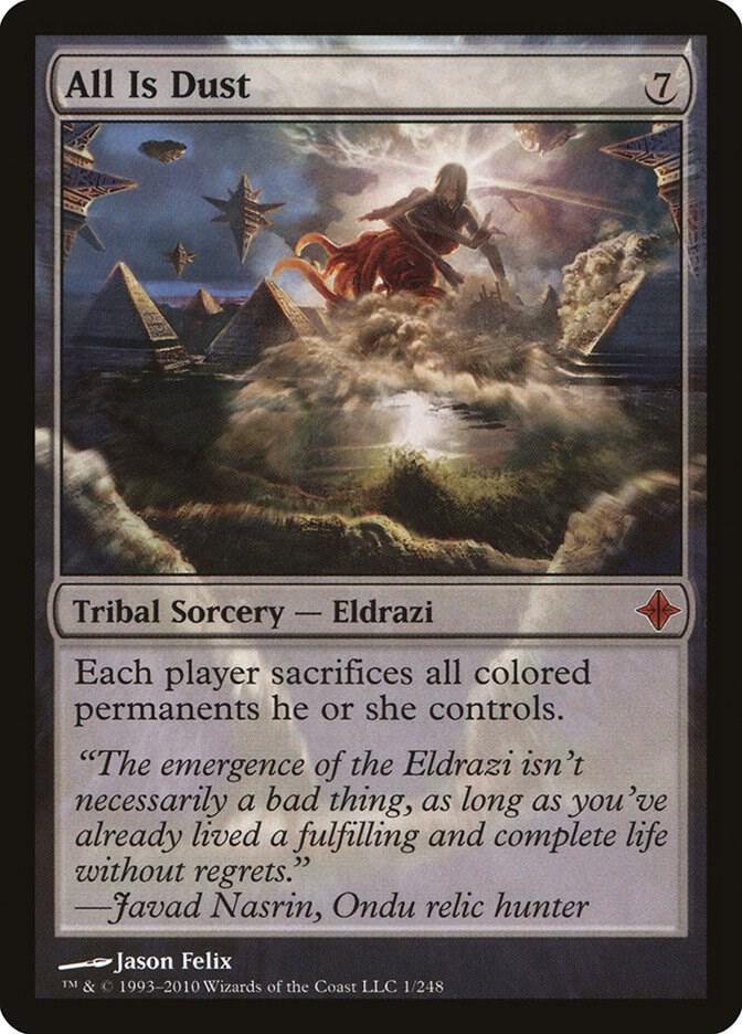 All Is Dust, Rise of the Eldrazi 1