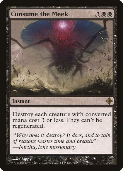 Consume the Meek, Rise of the Eldrazi 100