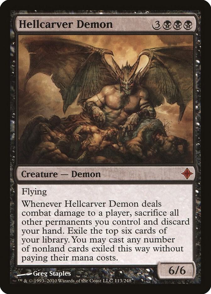 Hellcarver Demon, Rise of the Eldrazi 113