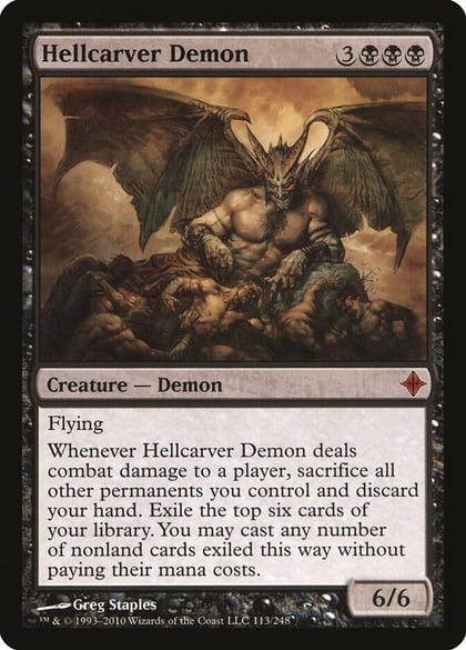Hellcarver Demon, Rise of the Eldrazi 113