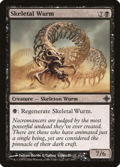 Skeletal Wurm, Rise of the Eldrazi 127
