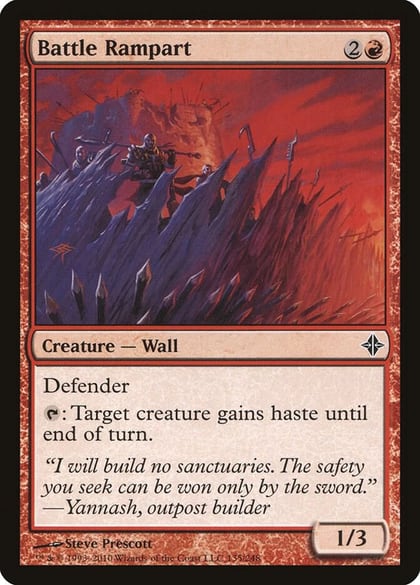 Battle Rampart, Rise of the Eldrazi 135