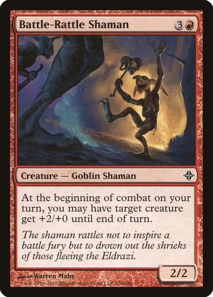 Battle-Rattle Shaman, Rise of the Eldrazi 136