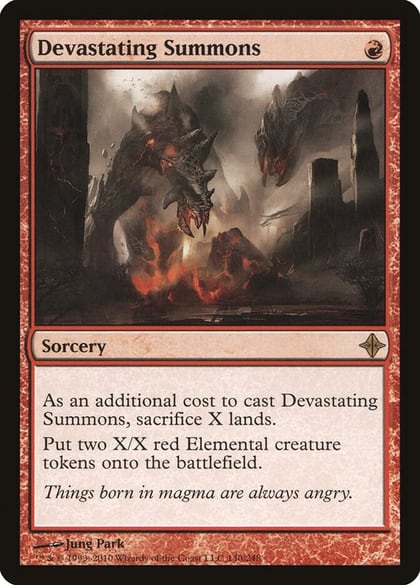 Devastating Summons, Rise of the Eldrazi 140