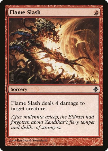 Flame Slash, Rise of the Eldrazi 145
