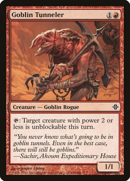 Goblin Tunneler, Rise of the Eldrazi 148