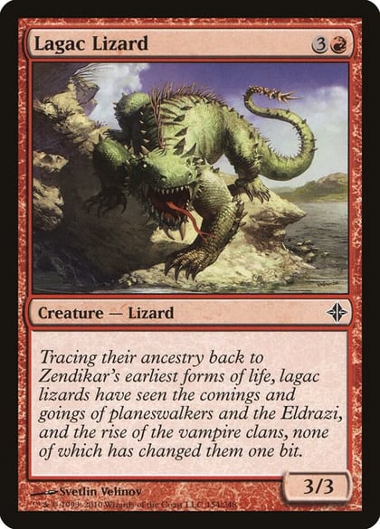 Lagac Lizard, Rise of the Eldrazi 154