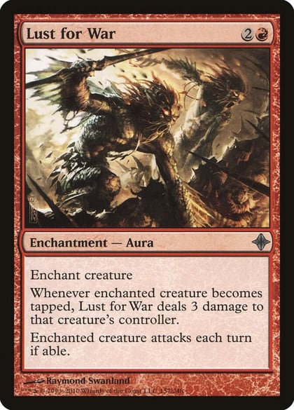 Lust for War, Rise of the Eldrazi 157