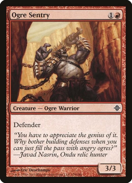Ogre Sentry, Rise of the Eldrazi 159