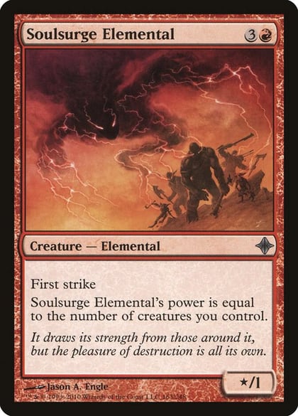 Soulsurge Elemental, Rise of the Eldrazi 163