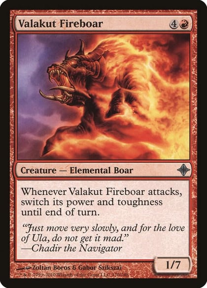 Valakut Fireboar, Rise of the Eldrazi 170