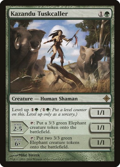 Kazandu Tuskcaller, Rise of the Eldrazi 191