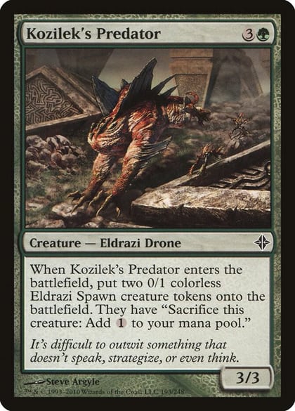 Kozilek's Predator, Rise of the Eldrazi 193