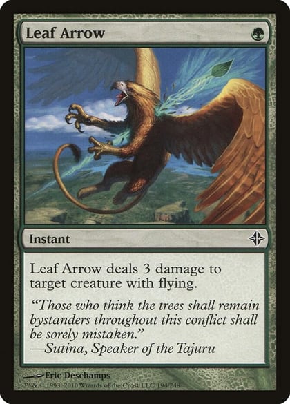 Leaf Arrow, Rise of the Eldrazi 194