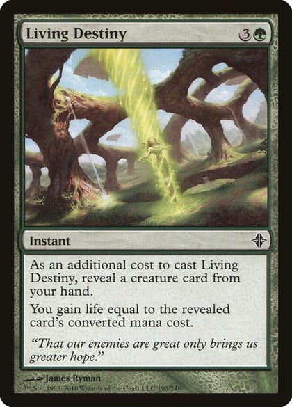 Living Destiny, Rise of the Eldrazi 195