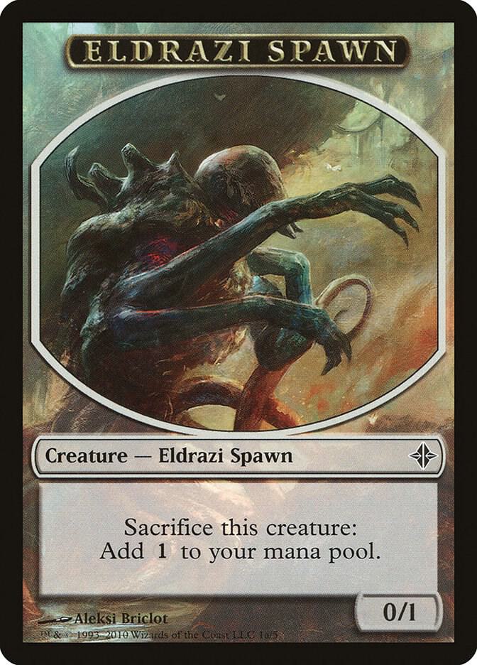 Eldrazi Spawn Token (1a), Rise of the Eldrazi 1a