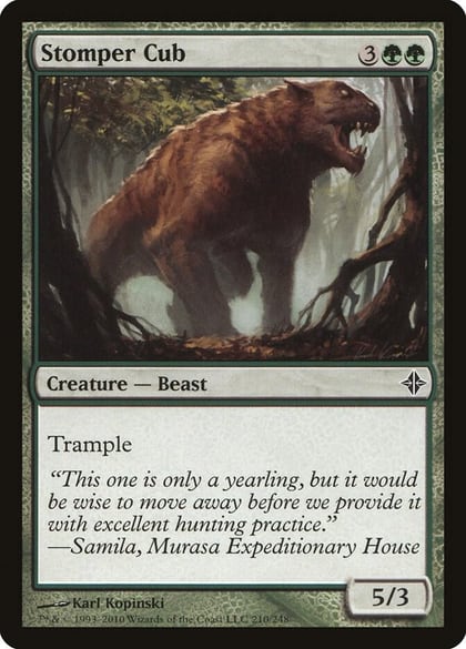 Stomper Cub, Rise of the Eldrazi 210