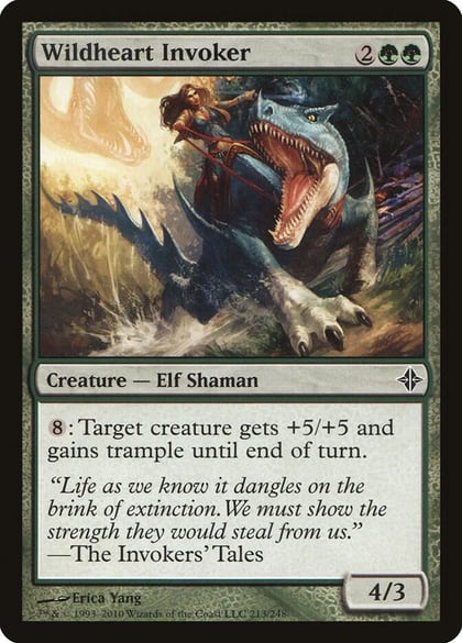 Wildheart Invoker, Rise of the Eldrazi 213
