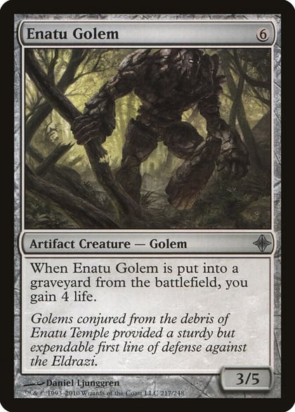Enatu Golem, Rise of the Eldrazi 217