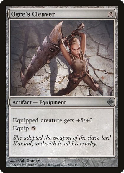 Ogre's Cleaver, Rise of the Eldrazi 220