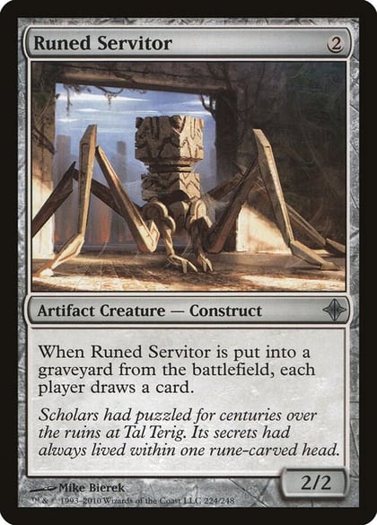Runed Servitor, Rise of the Eldrazi 224