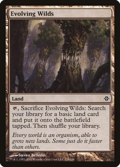 Evolving Wilds, Rise of the Eldrazi 228