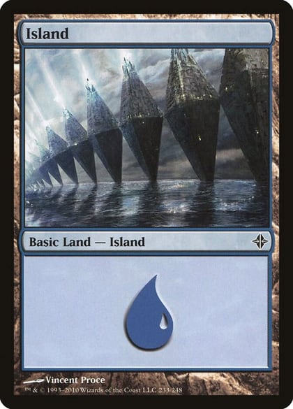 Island (233), Rise of the Eldrazi 233
