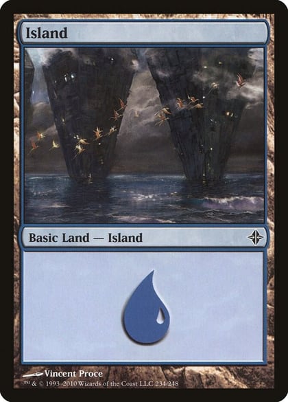 Island (234), Rise of the Eldrazi 234