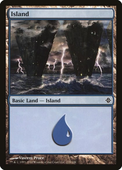 Island (235), Rise of the Eldrazi 235