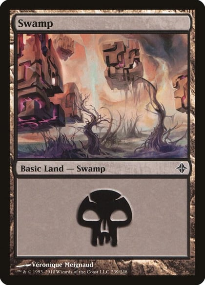 Swamp (239), Rise of the Eldrazi 239