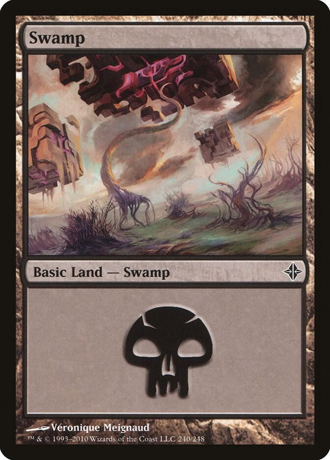 Swamp (240), Rise of the Eldrazi 240