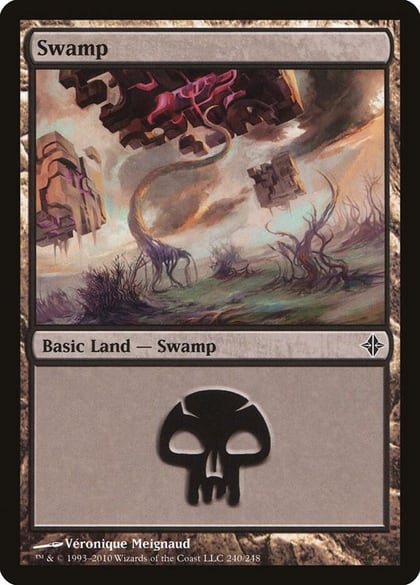 Swamp (240), Rise of the Eldrazi 240