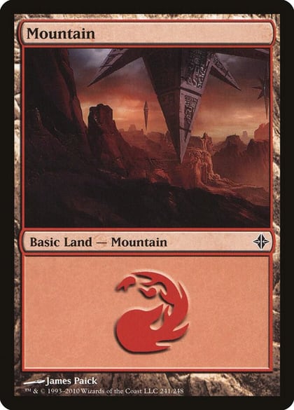 Mountain (241), Rise of the Eldrazi 241