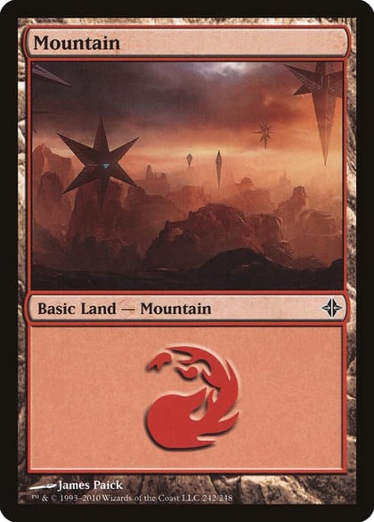 Mountain (242), Rise of the Eldrazi 242