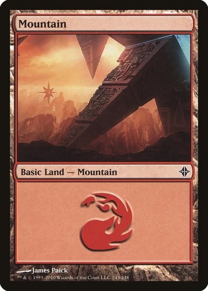 Mountain (243), Rise of the Eldrazi 243