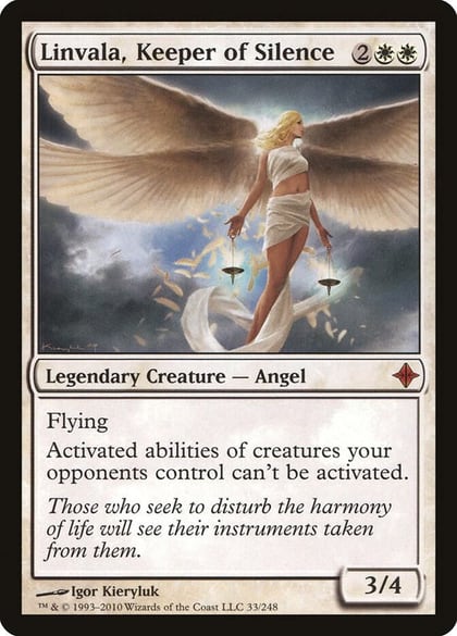 Linvala, Keeper of Silence, Rise of the Eldrazi 33