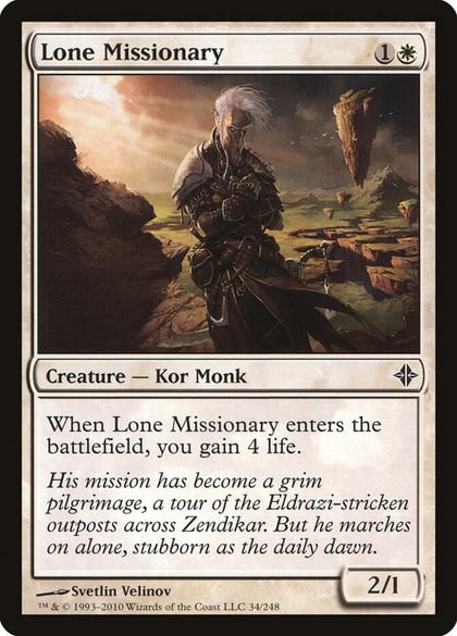 Lone Missionary, Rise of the Eldrazi 34