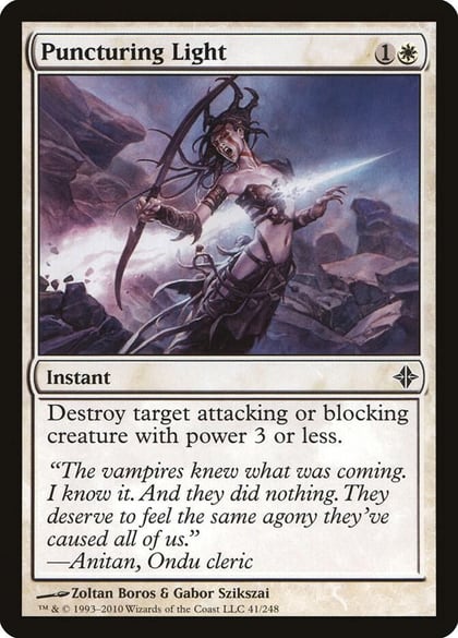 Puncturing Light, Rise of the Eldrazi 41