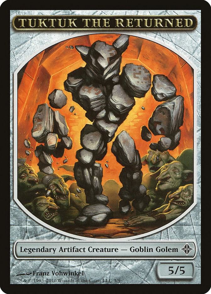 Tuktuk the Returned Token, Rise of the Eldrazi 5