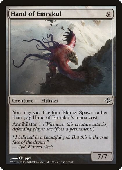 Hand of Emrakul, Rise of the Eldrazi 5