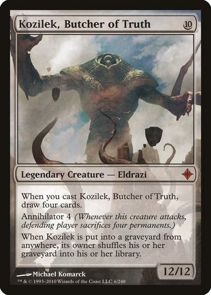 Kozilek, Butcher of Truth, Rise of the Eldrazi 6