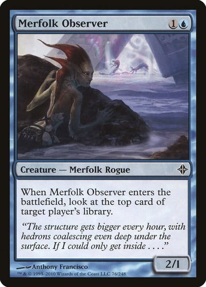 Merfolk Observer, Rise of the Eldrazi 76