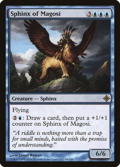 Sphinx of Magosi, Rise of the Eldrazi 89