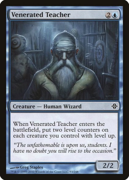 Venerated Teacher, Rise of the Eldrazi 93