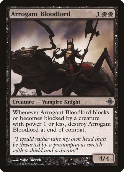 Arrogant Bloodlord, Rise of the Eldrazi 94