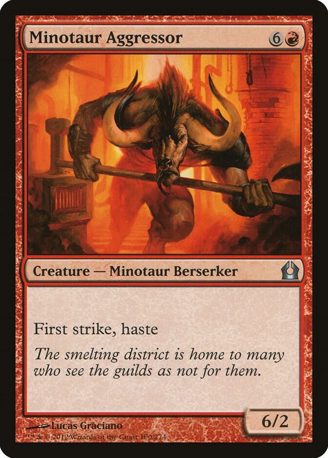 Minotaur Aggressor, Return to Ravnica 100